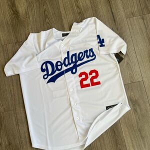 MENS CLAYTON KERSHAW LOS ANGELES DODGERS JERSEY L